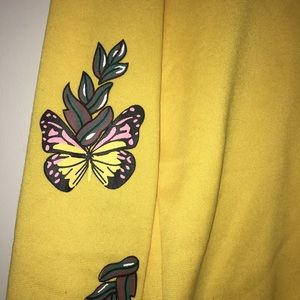 Yellow Butterfly Top